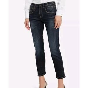 R13 Biker Boy Howell Jeans In Indigo Blue Sz 25 Drake Smart (G